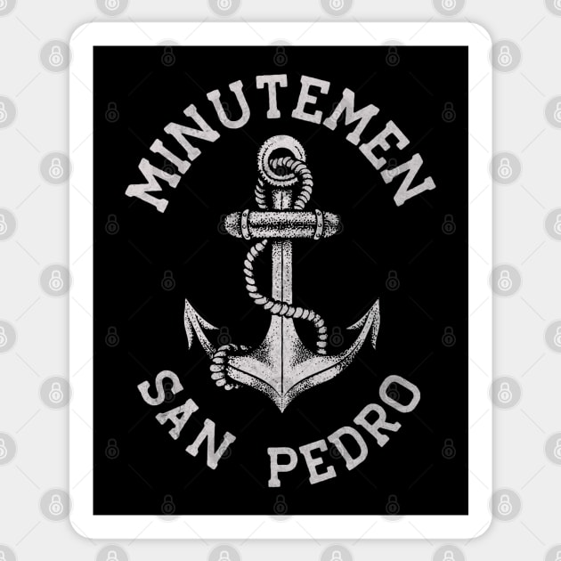 Minutemen Vintage Sticker by 𝙼𝙰𝚂𝙸𝙰